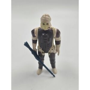 Vintage 1980 Star Wars Kenner Dengar Bounty Hunter Action Figure with Rifle